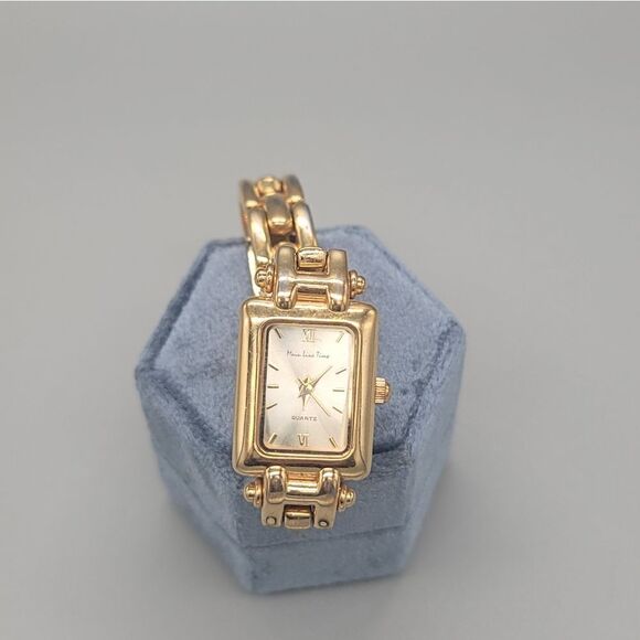 MAIN LINE TIME Gold Toned Watch - Picture 2 of 6